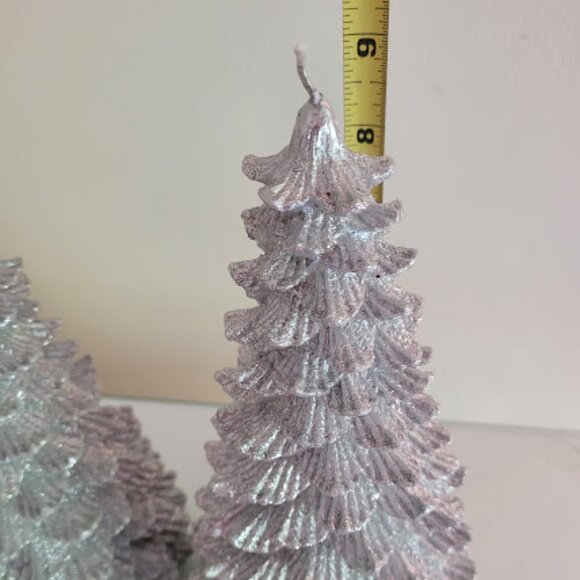 Silver Tree Candles - Picture 5 of 8
